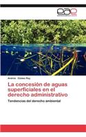 La Concesion de Aguas Superficiales En El Derecho Administrativo