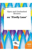 Open and Unabashed Reviews on Firefly Lane