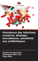 Prévalence des infections urinaires, étiologie microbienne, sensibilité aux antibiotiques