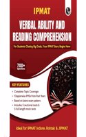 Pw Verbal Ability and Reading Comprehension Book for Ipmat 2026