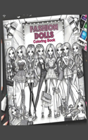 Fashion Dolls Coloring Book