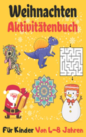 Weihnachten Aktivitätenbuch Für Kinder Von 4-8 Jahren