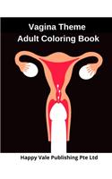 Vagina Theme Adult Coloring Book