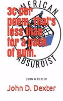3[ per poem. That's less than for a pack of gum.
