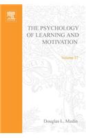 Psychology of Learning and Motivation: Advances in Research and Theory