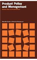 Product Policy and Management