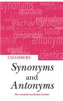 Chambers Synonyms and Antonyms
