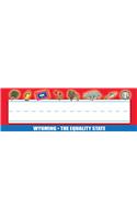 Wyoming Nameplates - Pack of 36