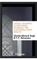 Moral Training in the Public Schools