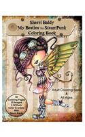 Sherri Baldy My-Besties Steampunk Coloring Book