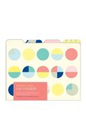 Geometric Pastel File Folder