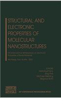 Structural and Electronic Properties of Molecular Nanostructures
