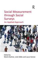 Social Measurement through Social Surveys