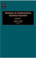 Progress in International Business Research
