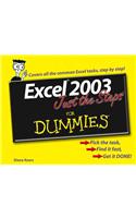 Excel 2003 Just the Steps For Dummies