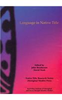 Language in Native Title