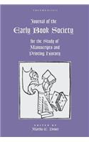 Journal of the Early Book Society Vol 19