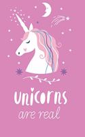 Rainbow Unicorn Soccer Ball & Football Blank Journal