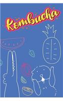 Animal Fruit Party: Kombucha Recipe Book Waiting To Be Filled With Your Kombucha, kere, Kimchi, Sauerkraut & Whole Food Fermented Recipes