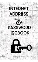 Internet Address & Password Logbook