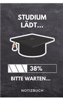 Studium lädt... 38% Bitte warten... Notizbuch