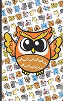 Owl and Friends Notebook: Note Book and Journal for Writing, Deep Thoughts, Creative Thinking, Work Planning, Business Notes and for School Activities