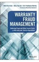 Warranty Fraud Management
