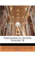 Theosophical Review, Volume 18: (English)