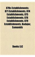 870s Establishments