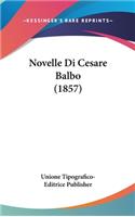 Novelle Di Cesare Balbo (1857)