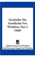 Geschichte Des Geschlechts Von Witzleben, Part 2 (1880)