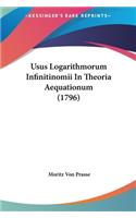 Usus Logarithmorum Infinitinomii in Theoria Aequationum (1796)
