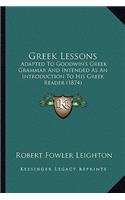 Greek Lessons