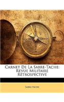 Carnet De La Sabre-Tache