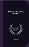 McBride's Magazine, Volume 72