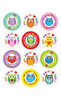 Owl Always Love Jesus! Shape Stickers: (English)