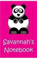 Savannah's Notebook