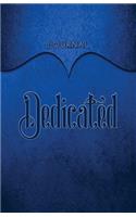 Dedicated Journal: Dark Blue 5.5x8.5 240 Page Lined Journal Notebook Diary (Volume 1)