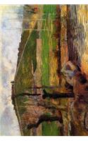 "River Aven below Mount Saint Marguerite" by Paul Gauguin - 1888: Journal (Blank