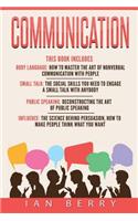 Communication: 4 Manuscripts - Body Language, Small Talk, Public Speaking, Influ(English)