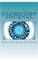 Capricorn Journal: A 6 x 9 Lined Journal