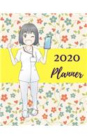 2020 Planner: Nurse Planner For 2020 Weekly, Monthly, Daily Calendar Planner Organizer Notebook For Nurses... Nursing Planner!