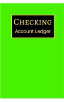 Checking Account Ledger