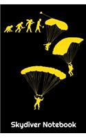 Skydiver Notebook