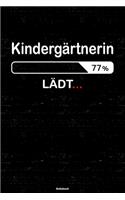 Kindergärtnerin Lädt... Notizbuch