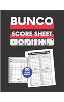 Bunco Score Sheet