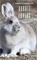 Weekly Planner for Rabbit Lovers: Handy 5 x 8 weekly planner for 2020. Notebook with to do list and space to add priorities. Idea Gift for family and friends.