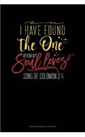 I Have Found The One Whom My Soul Loves: Gas & Mileage Log Book(713 Gas & Mileage Log Book)