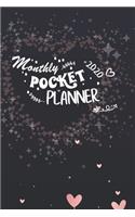 Monthly Pocket Planner 2020: One-Year Planner (Size: 6" x 9"), 12- Month Calendar Schedule Organizer and Hand Lettering Notebook (January - December). Personalized Planner, U.S.