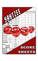 Yahtzee Score Sheets